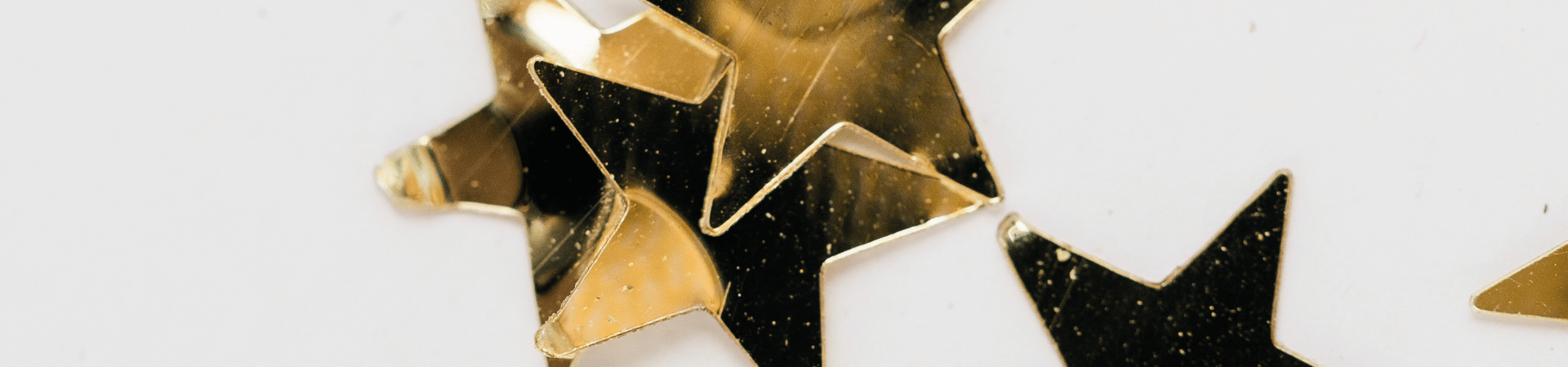 Golden stars confetti