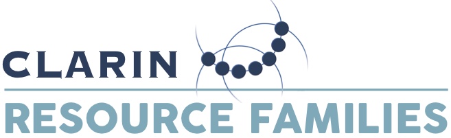 CLARIN Resource Familes logo, linking to the 'Resource Familes' section of this website